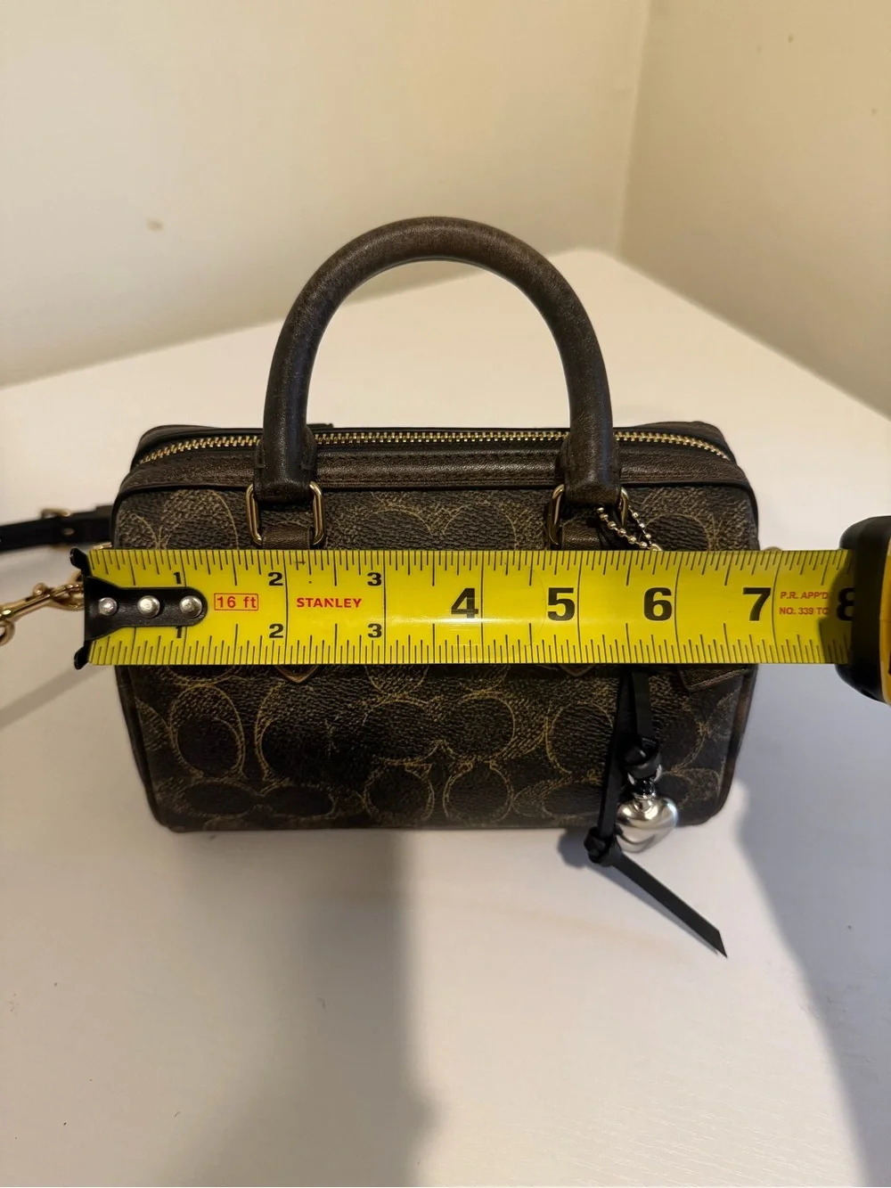 Coach mini satchel